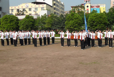 广安大川铁路运输学校学生风采